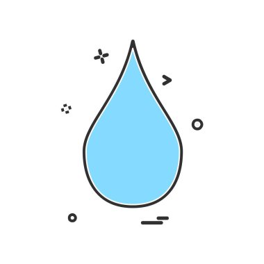 Simge tasarım vektörünü bırak