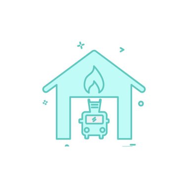 Simge tasarım vektörü oluşturuluyor