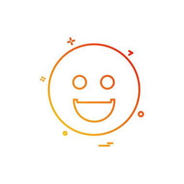 Emoji simgeleri tasarım vektörü 