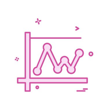 Grafik simge vektör beyaz arka plan üzerinde