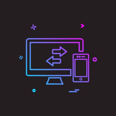 Web sitesi düzenleme simgesi tasarım vektörü