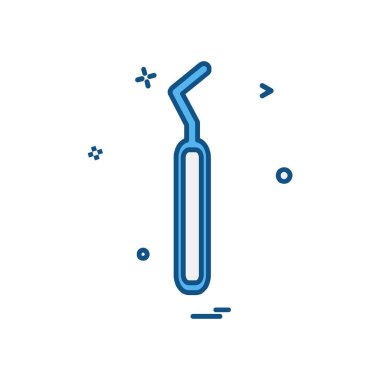 Tıbbi simge tasarım, renkli vektör çizim