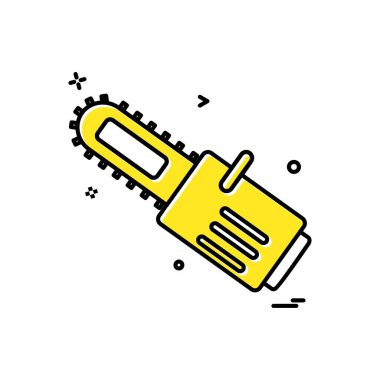 kesici simge vektör tasarımı gördüm