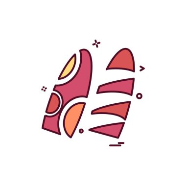 Piknik simgesi tasarım vektörü