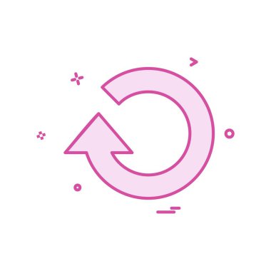 simge vektör tasarımı Yenile