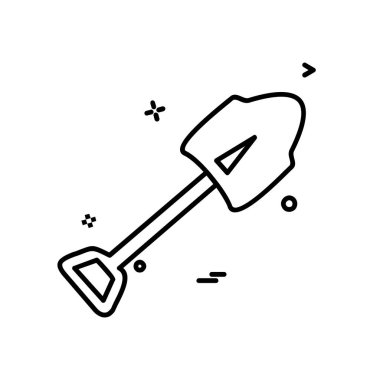 Donanım aracı simgesi tasarım, renkli vektör çizim 