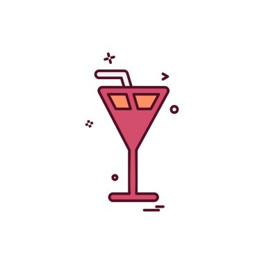 Gıda simgesi tasarım vektörü