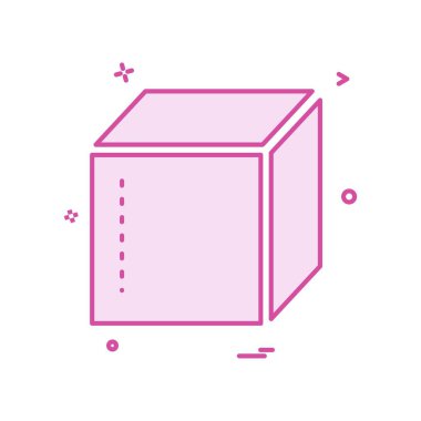 simge vektör tasarımı kutusu teslim kapalı