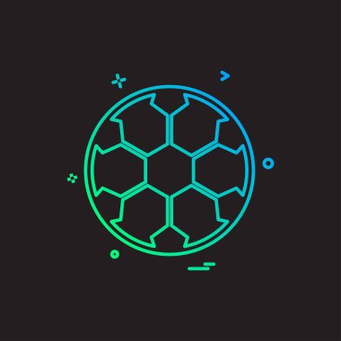 Sporrts ve Oyunlar simge tasarlamak vektör