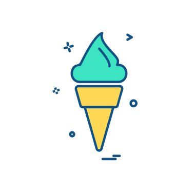 Koni simge tasarlamak vektör 