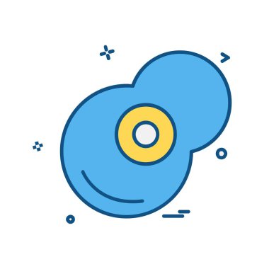 Yumurta simge tasarlamak vektör