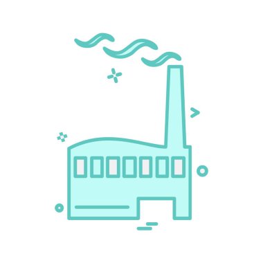 Sanayi simge tasarlamak vektör