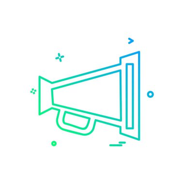 Birim simge tasarlamak vektör