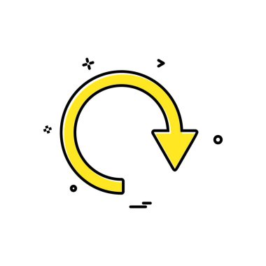 Simge tasarım vektörünü tazele