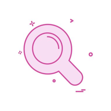 Arama simge tasarlamak vektör