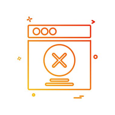 Web düzen simge tasarlamak vektör