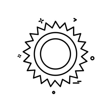 Vites simgesi tasarım vektörü