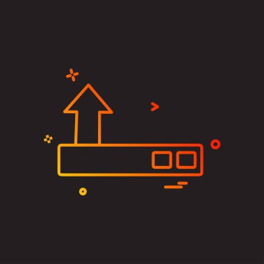 Yönlendirici simge tasarlamak vektör