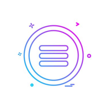 Kullanıcı arayüzü düğmesi simge tasarım vektörü