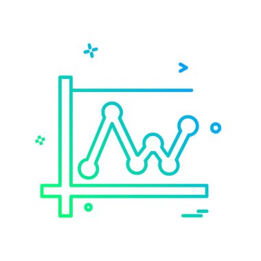 Grafik simge vektör beyaz arka plan üzerinde