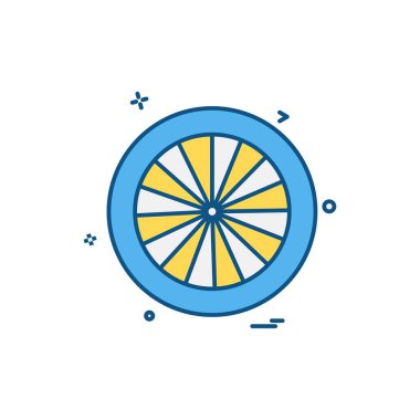 Araba atölyesi simge tasarım vektörü 