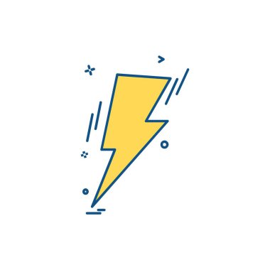 Batarya simgesi tasarım vektörü