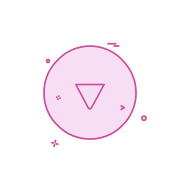 Ok simgesi tasarım vektörü