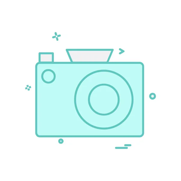 Ontwerp Camera Icoon Vector — Stockvector