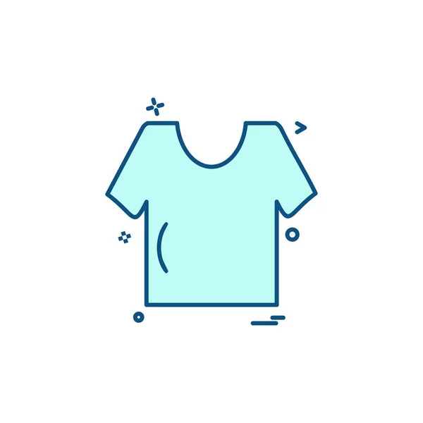 Cloths Icon Design Vector Illustration — Stock Vector