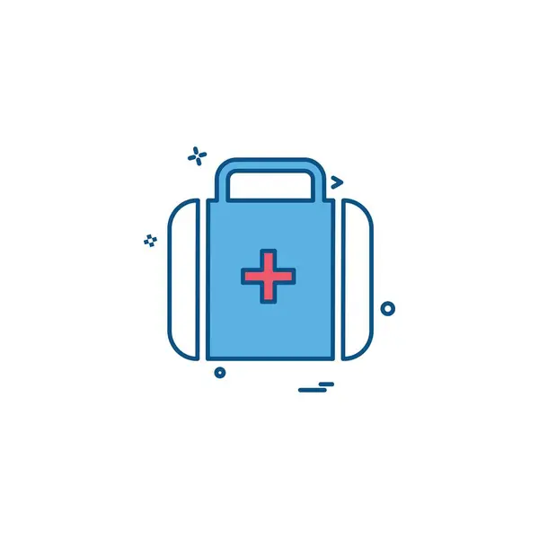 first-aid firstaid medical medicine box icon icon vector desige