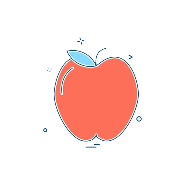 Fruits Icône Design Vecteur — Image vectorielle