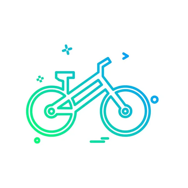 Cycle Icon Design Vector — Stock Vector