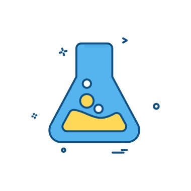 Tıbbi simge tasarım, renkli vektör çizim