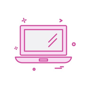 Bilgisayar simgesi tasarım vektörü