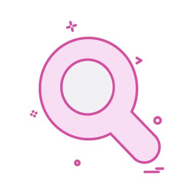 Arama simge tasarlamak vektör