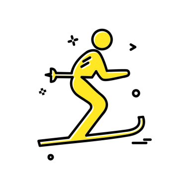 Spor simge tasarlamak vektör 