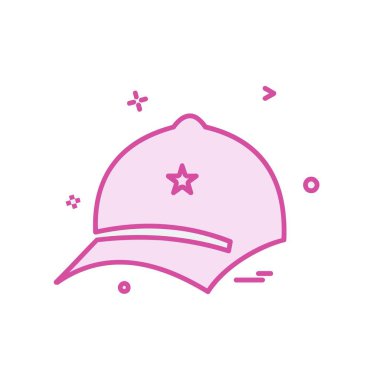 Kriket simge tasarlamak vektör 