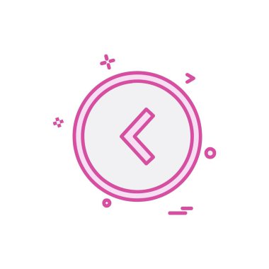 Ok simgesi tasarım vektörü