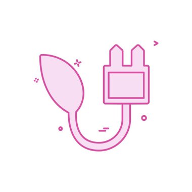 Ekoloji simgesi tasarım vektörü