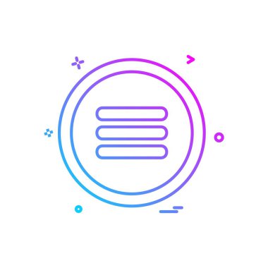 Kullanıcı arayüzü düğmesi simge tasarım vektörü