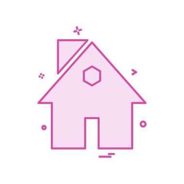 Emlak simge tasarlamak vektör