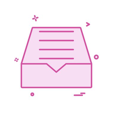 Dropbox simge tasarlamak vektör