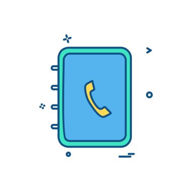 defter simge tasarlamak vektör