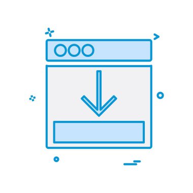 Web düzen simge tasarlamak vektör