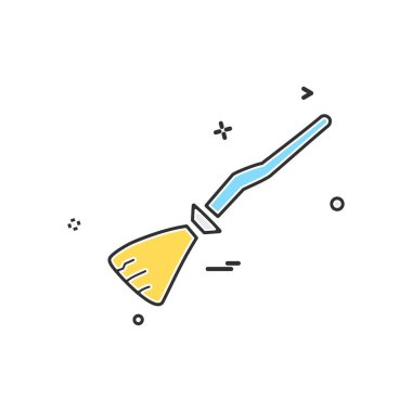 Cadılar Bayramı simgesi tasarım vektörü