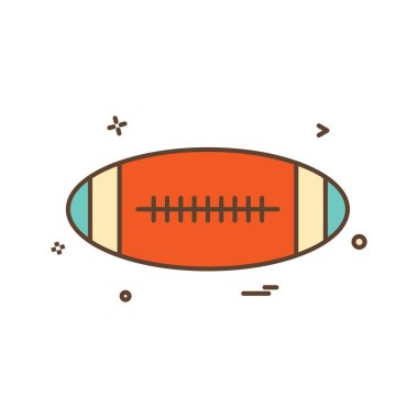 Top Amerikan simge vektör tasarımı 