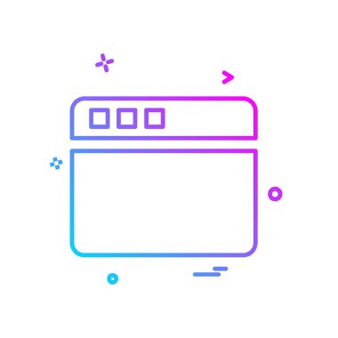 Web simge deisgn vektör