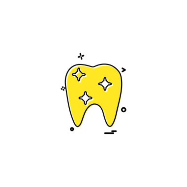 Tıbbi simge tasarım, renkli vektör çizim