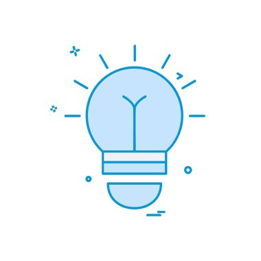 Fikir simge tasarlamak vektör