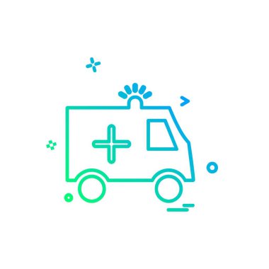 Trasnport simge tasarlamak vektör